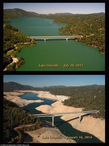 EUA: Califórnia vive pior seca em mais de mil anos, diz estudo