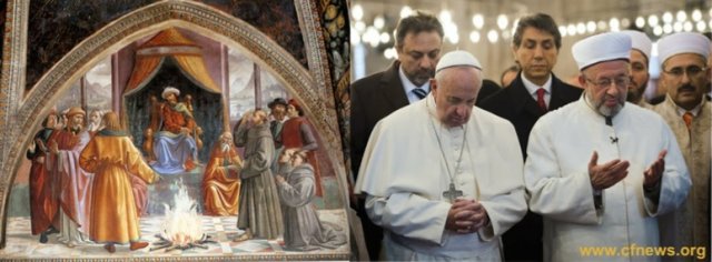 Papa Francisco X São Francisco de Assis: O Erro X A Luz da Verdade