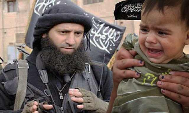 Fim dos Tempos: Extremistas muçulmanos decapitando crianças cristãs, e colocando suas cabeças em varas
