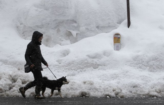 Fortes nevascas causam desabastecimento e preços disparam no Japão