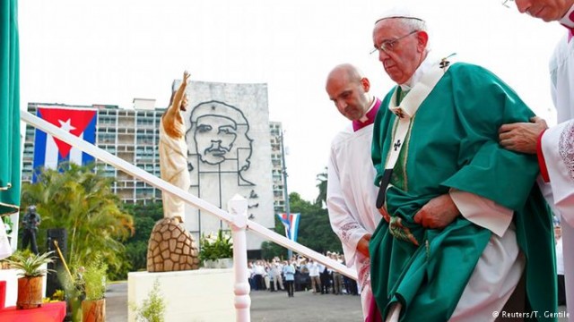 Papa Francisco celebra missa na Praça da Revolução em Havana