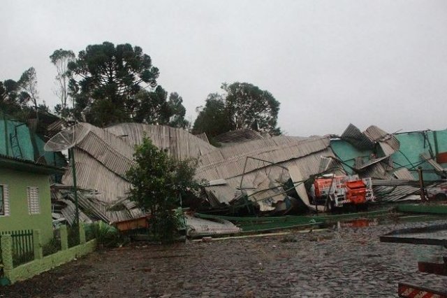 Depois de Xanxerê, Inmet confirma tornado também em Ponte Serrada, no Oeste de Santa Catarina