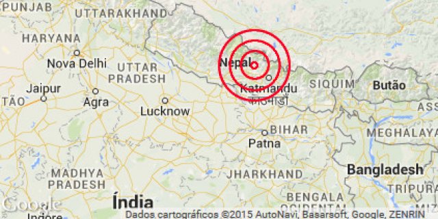 Forte Terremoto de 7.9 graus sacode o Nepal e a India, deixando rastro de destruição