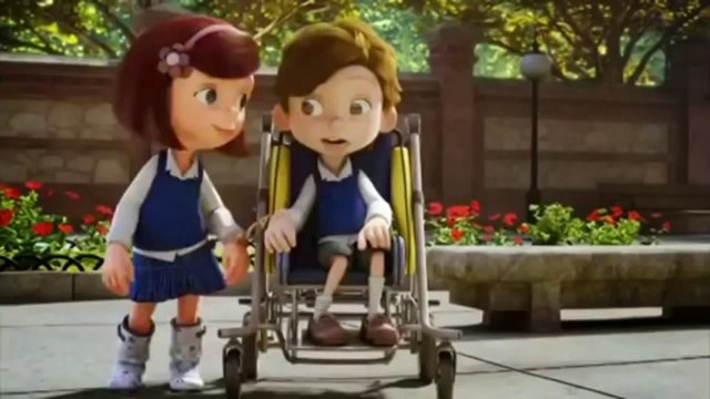 Veja a Animação Premiada Cuerdas: Seu criador inspirou-se na sua filha que é muito próxima do irmão com paralisia cerebral