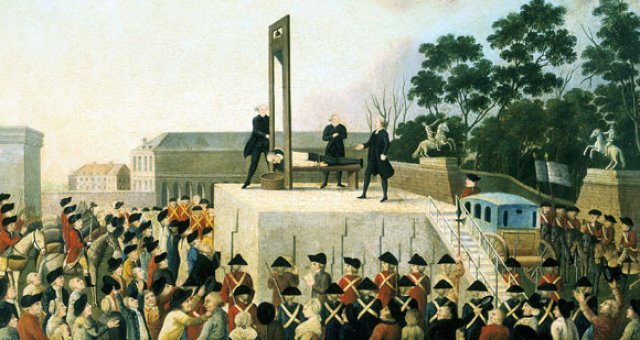 Qual católico poderia escapar da morte na guilhotina durante a Revolução Francesa?