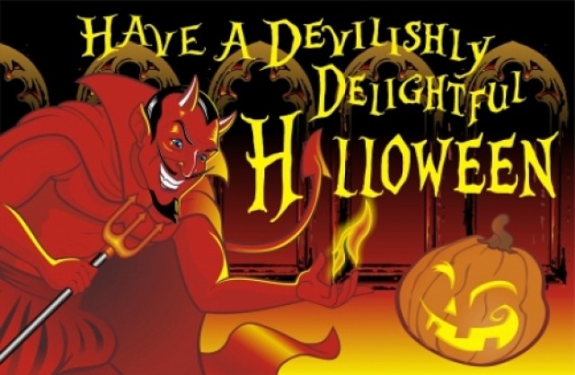 Halloween, dia das bruxas: Mera diversão? Pois quem se diverte mesmo é o diabo!